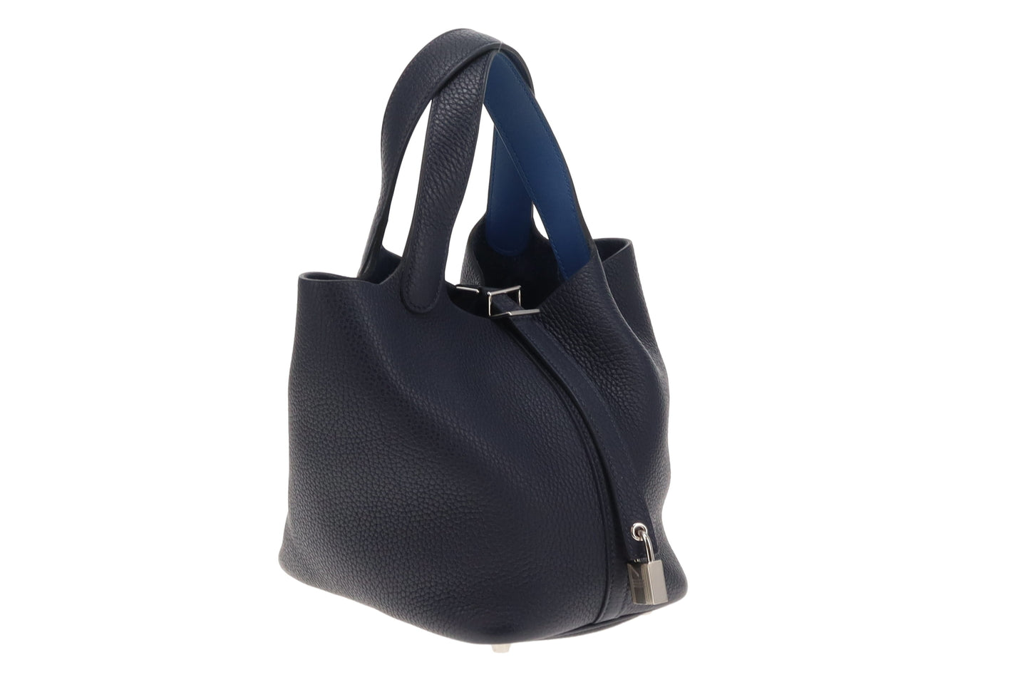Hermes Picotin 18 Bleu Nuit and Bleu De Prusse Clemence 2021