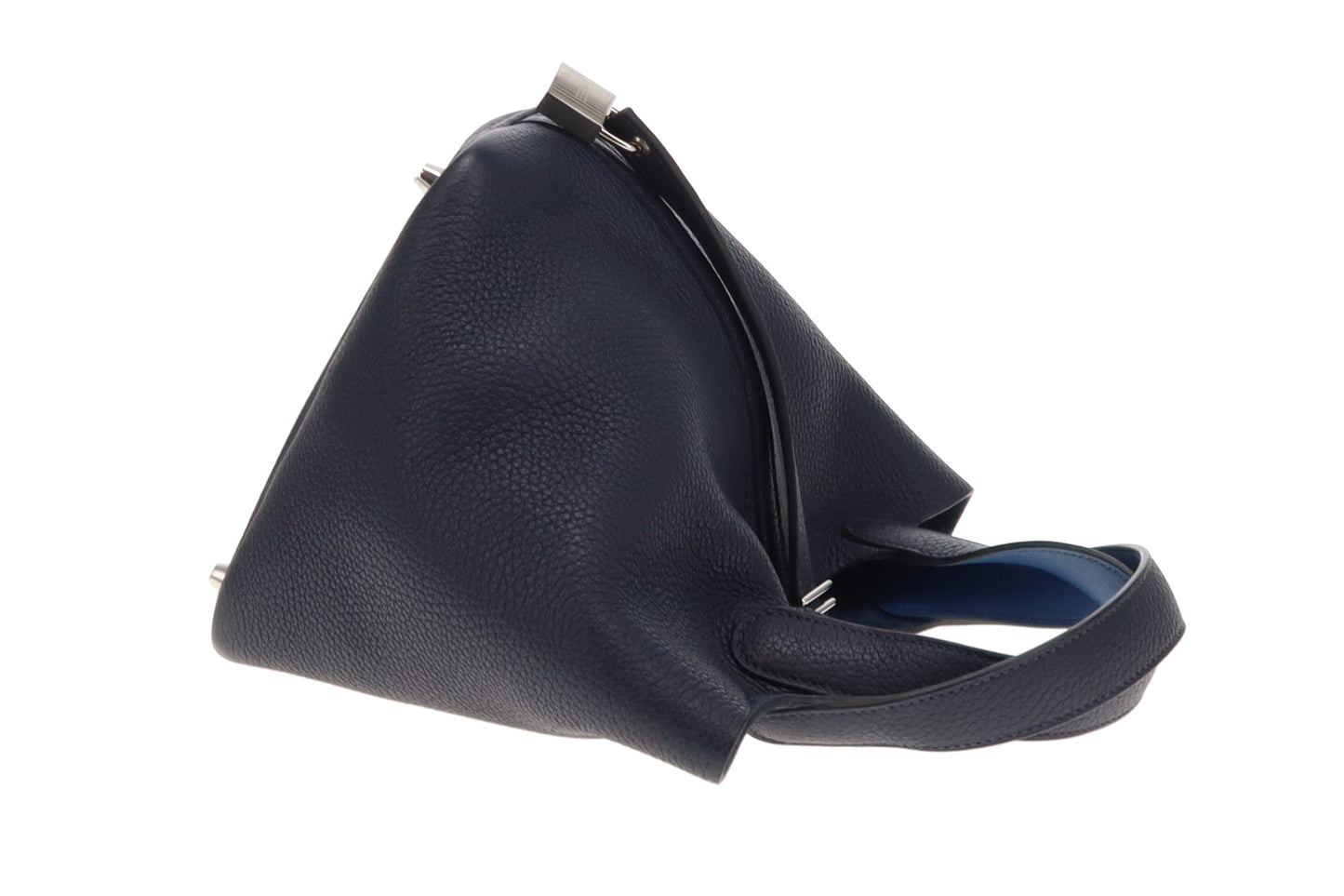 Hermes Picotin 18 Bleu Nuit and Bleu De Prusse Clemence 2021