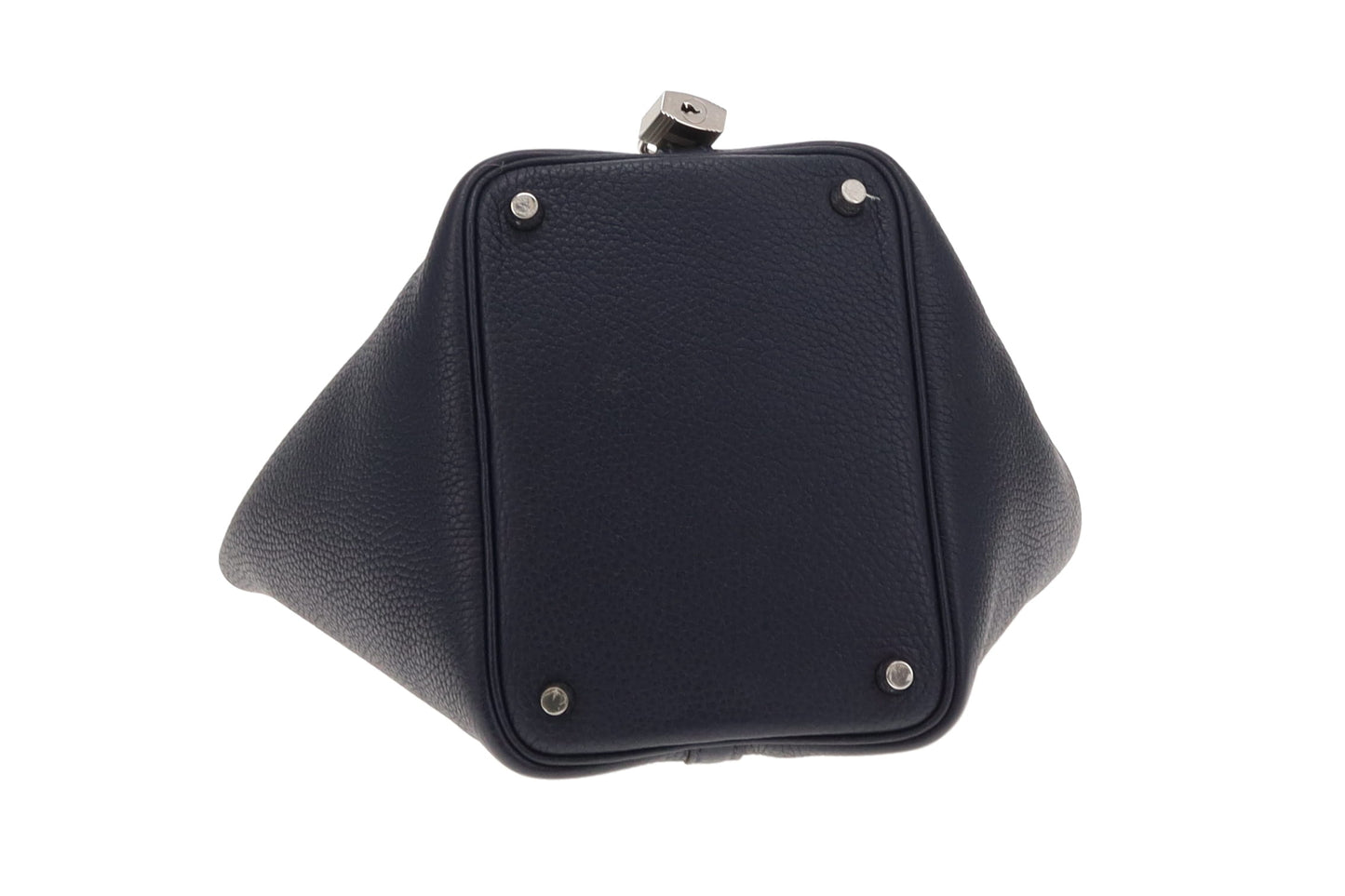 Hermes Picotin 18 Bleu Nuit and Bleu De Prusse Clemence 2021