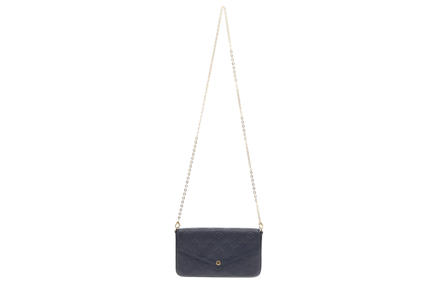 Louis Vuitton Felicie Monogram Empreinte Marine 2024