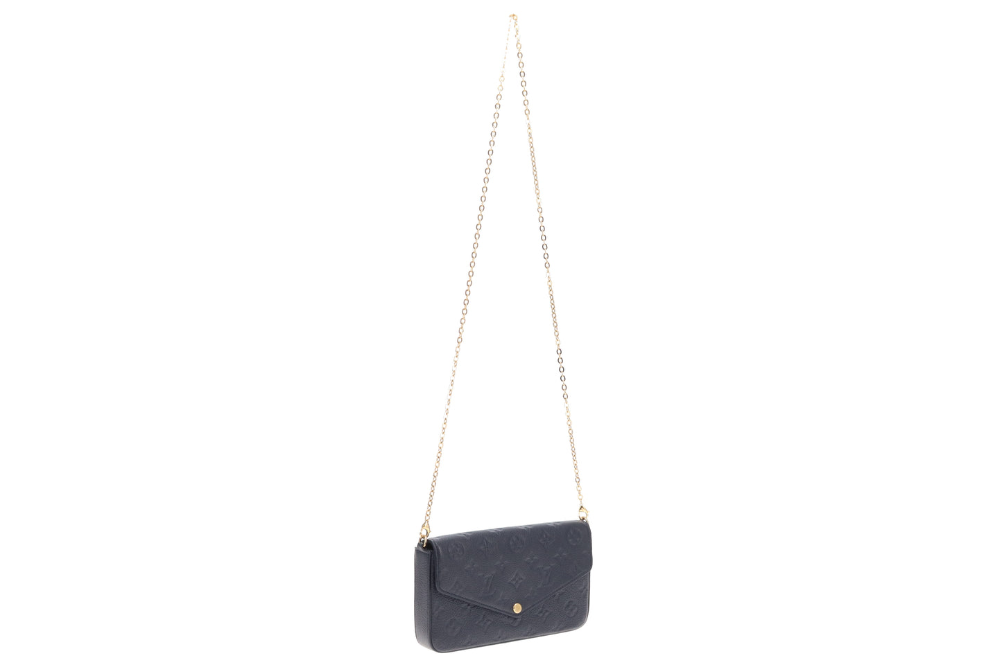 Louis Vuitton Felicie Monogram Empreinte Marine 2024