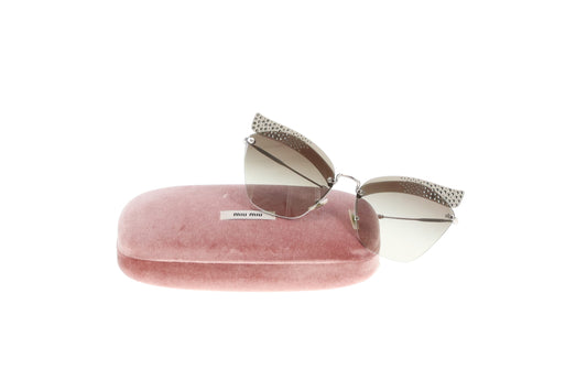 Miu Miu Cat Eye With Diamante Sunglasses SMU56T