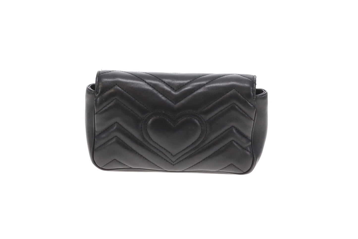 Gucci Marmont Super Mini Black GHW
