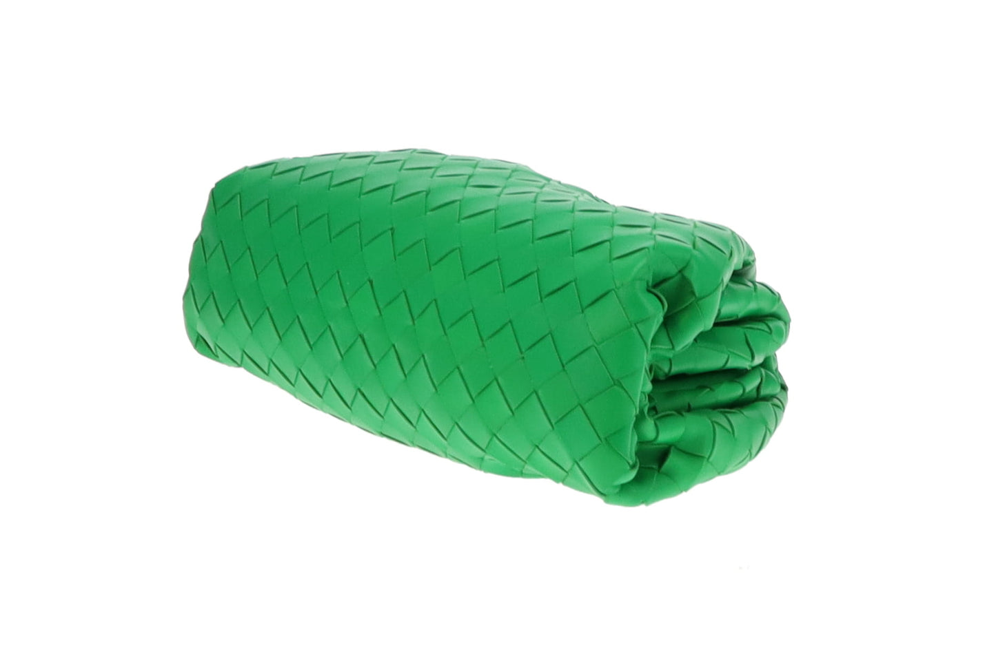 Bottega Veneta Parakeet Green Intrecciato Teen Pouch
