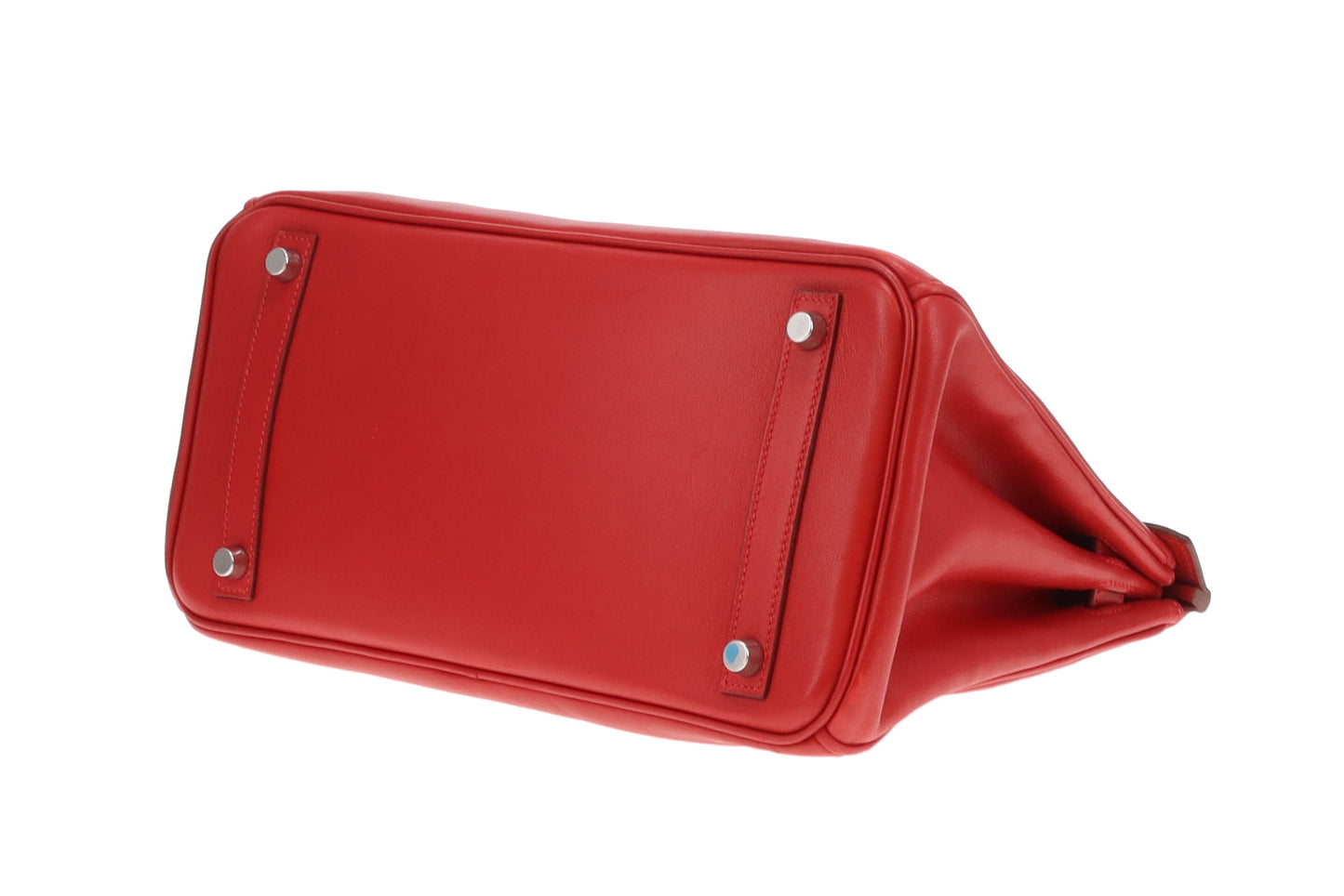 Hermes Birkin 30 Rouge Swift Leather PHW 2007
