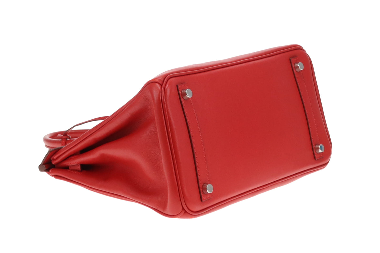 Hermes Birkin 30 Rouge Swift Leather PHW 2007