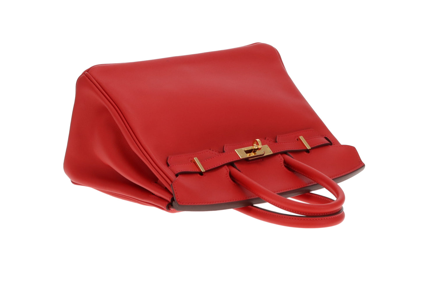 Hermes Birkin 25  Rouge Tomate Swift GHW 2016