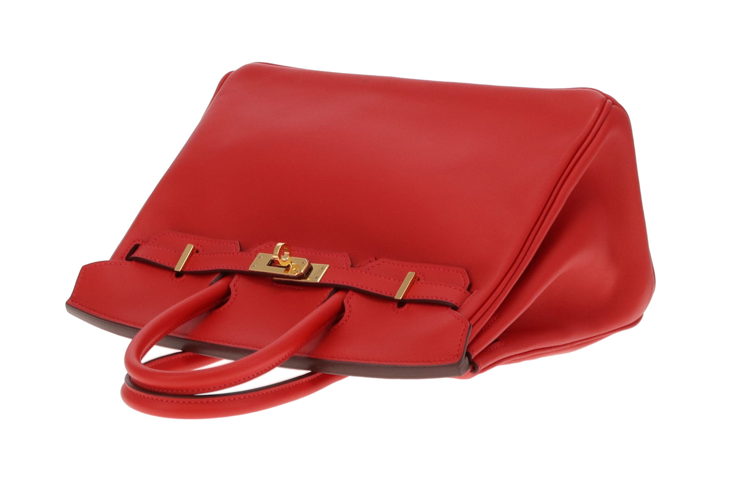Hermes Birkin 25  Rouge Tomate Swift GHW 2016