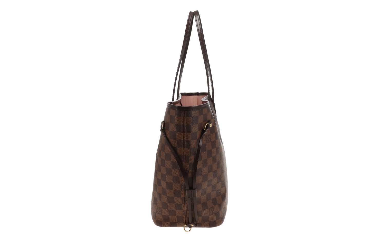 Louis Vuitton Neverfull Damier Ebene & Rose Ballerine AR4148