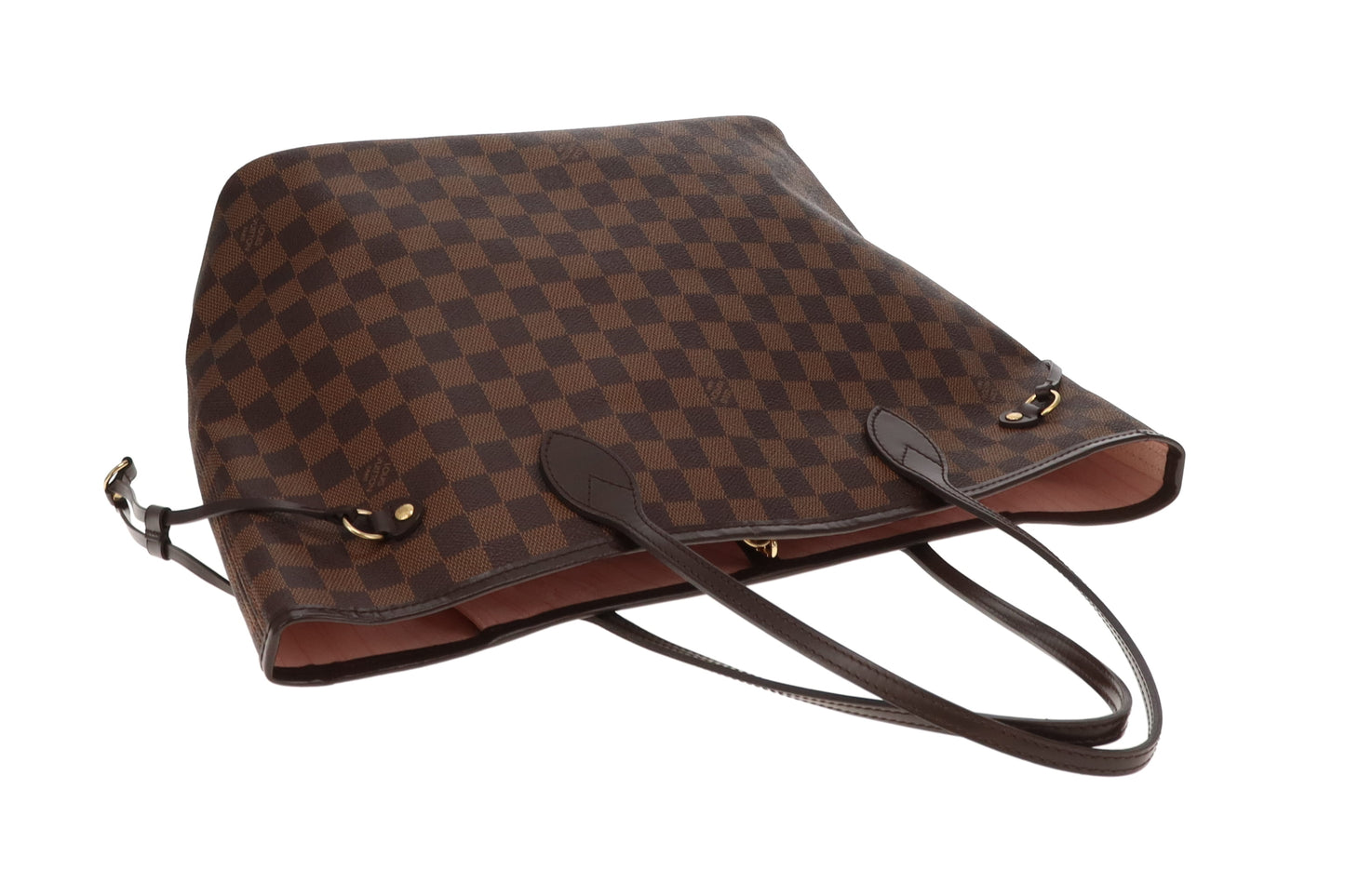 Louis Vuitton Neverfull Damier Ebene & Rose Ballerine AR4148