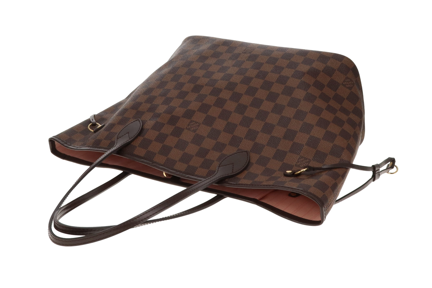 Louis Vuitton Neverfull Damier Ebene & Rose Ballerine AR4148