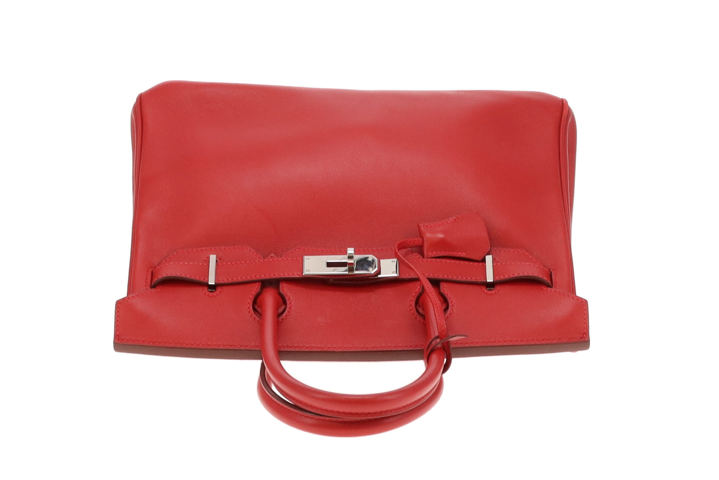 Hermes Birkin 30 Rouge Swift Leather PHW 2007