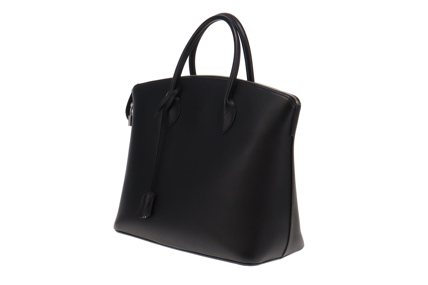 Louis Vuitton Black Smooth Calf Leather Custom Order Lockit Tote (Haute Maroquinerie) (2)