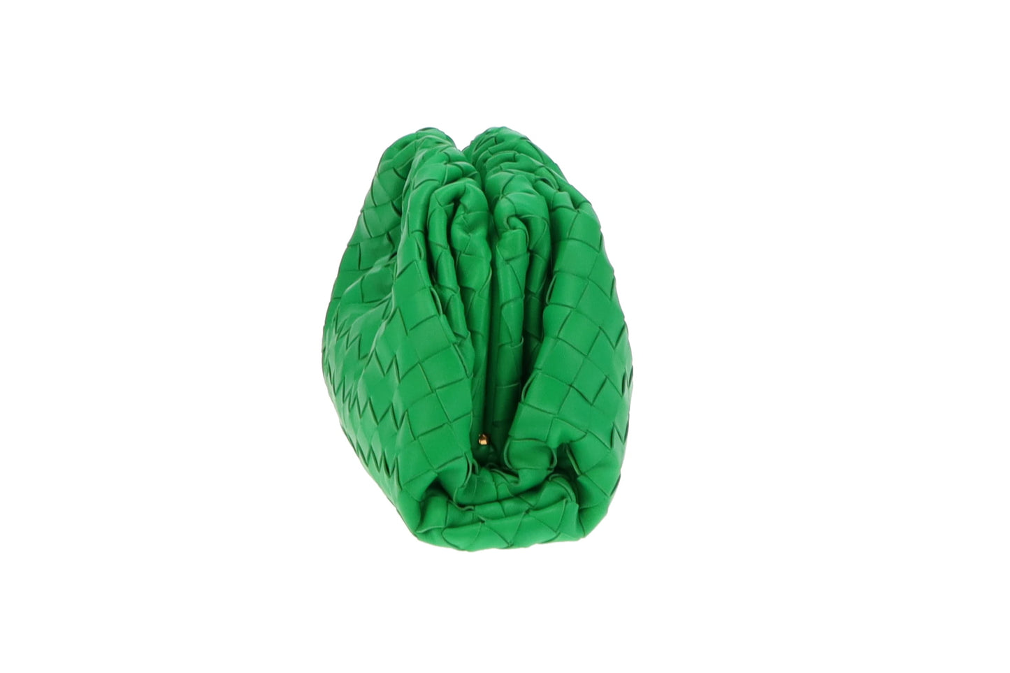 Bottega Veneta Parakeet Green Intrecciato Teen Pouch