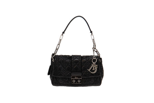 Dior Black Leather Miss Dior Shoulder Bag