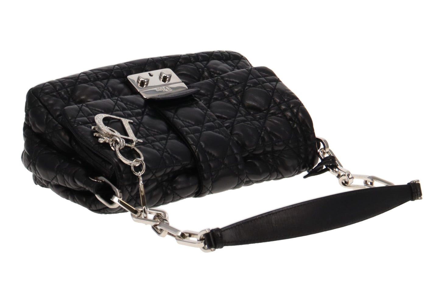 Dior Black Leather Miss Dior Shoulder Bag