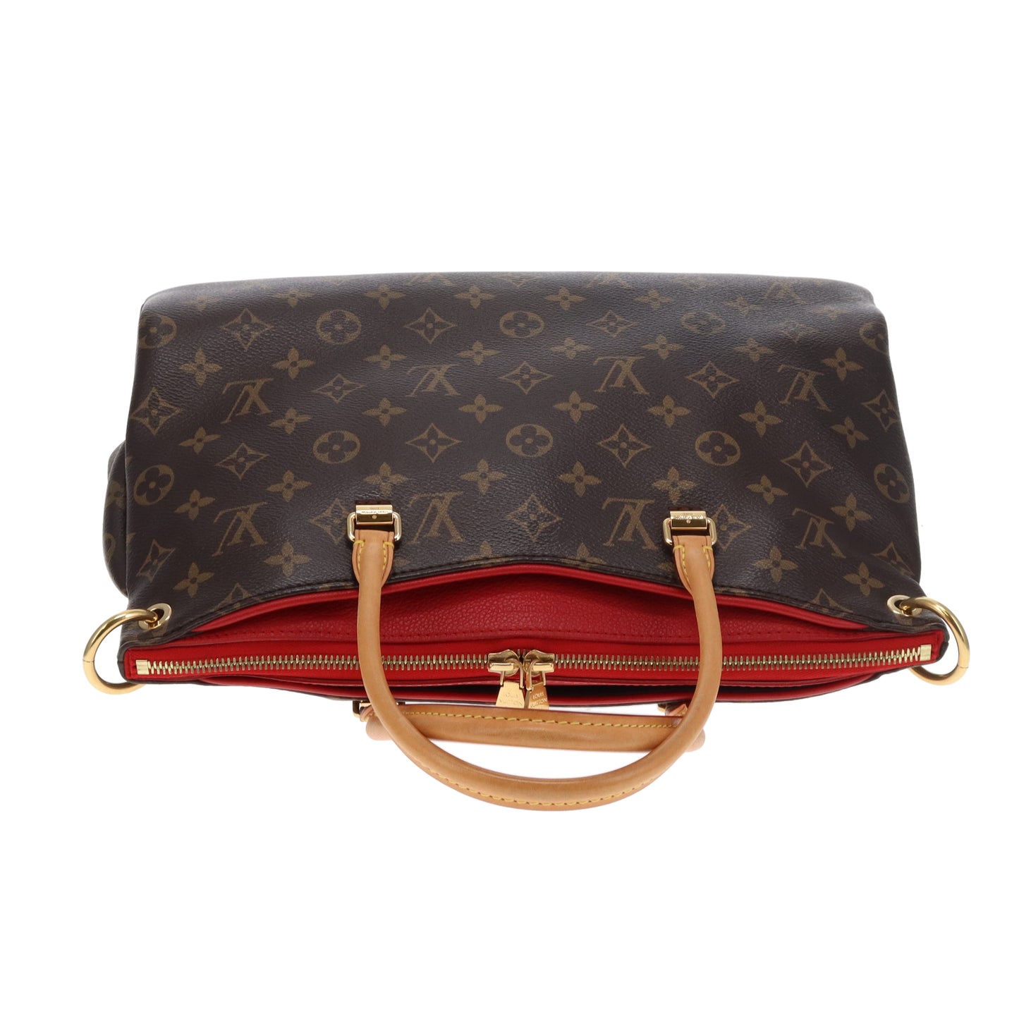Louis Vuitton Pallas Tote Monogram/Red SP2155 - 2015