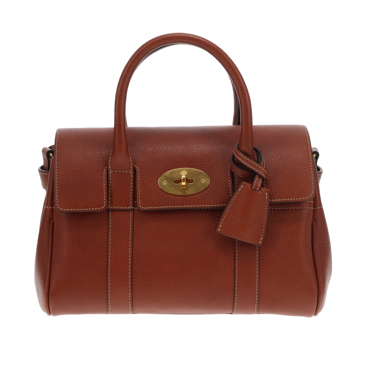 Mulberry Bayswater Satchel Small Oak NVT GHW