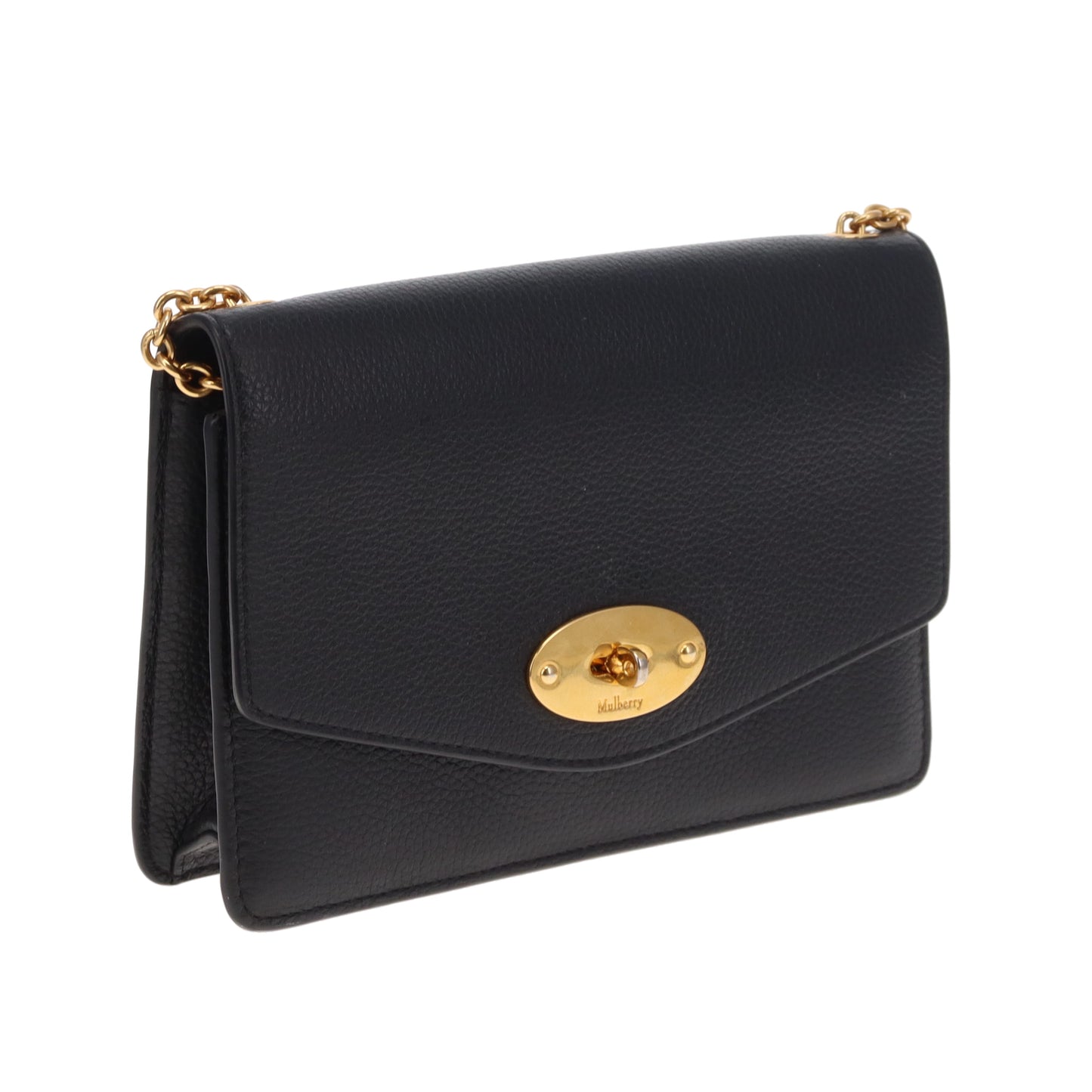 Mulberry Darley Small Black GHW