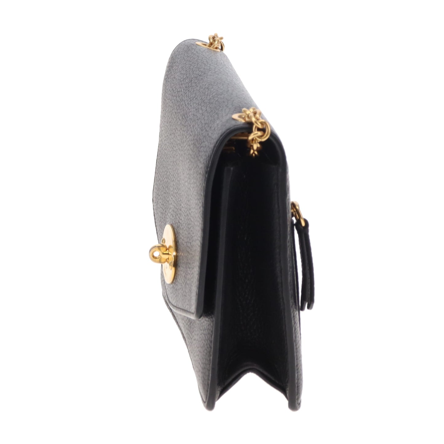 Mulberry Darley Small Black GHW