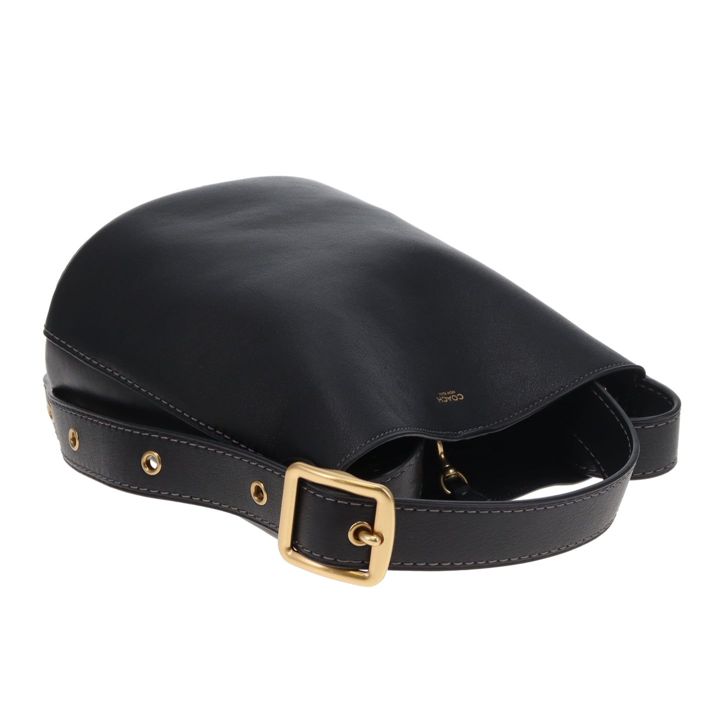 Coach Black Bleecker Bucket 21