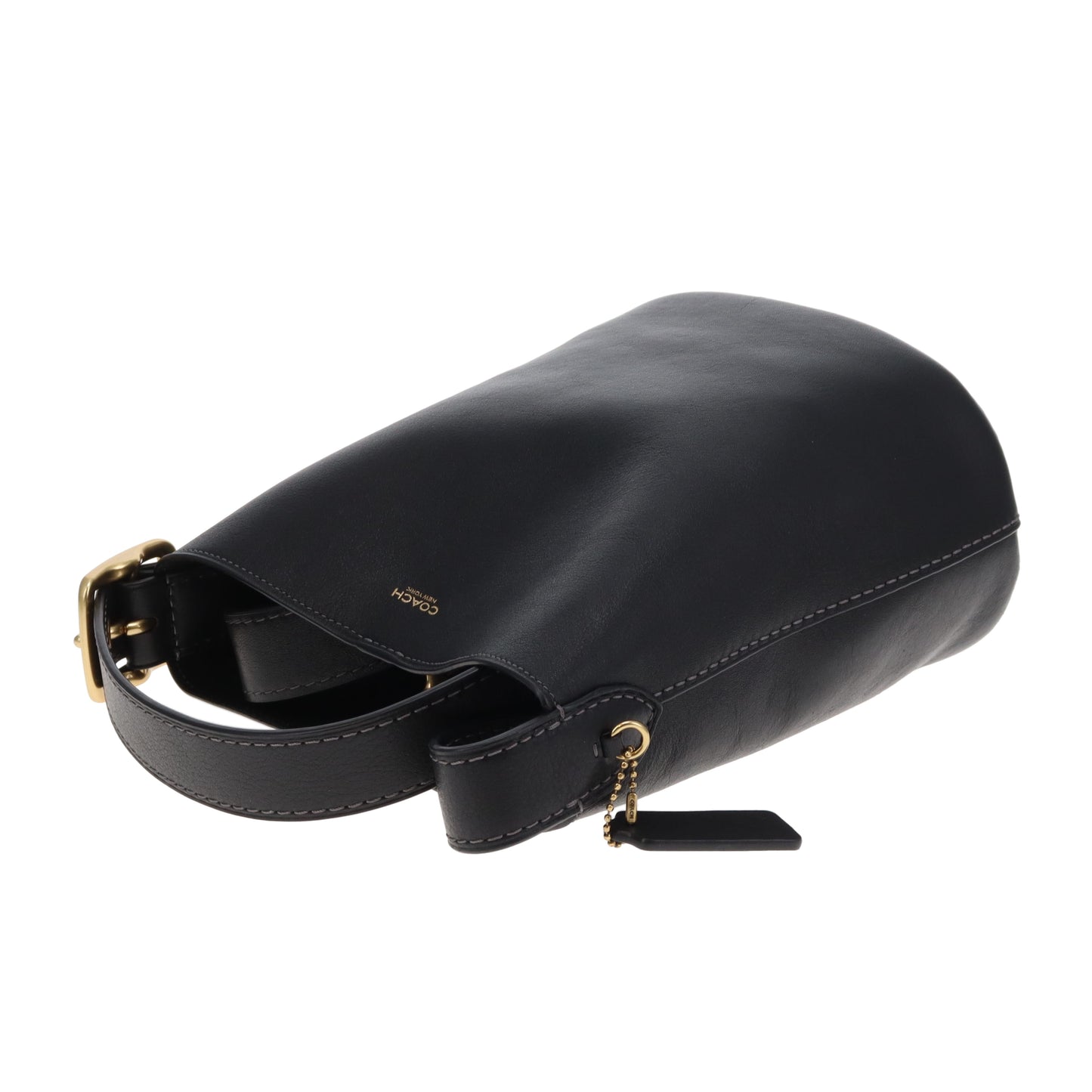 Coach Black Bleecker Bucket 21