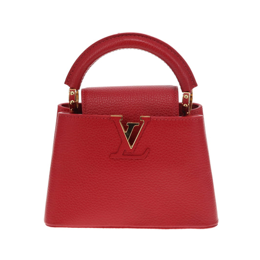 Louis Vuitton Capucines Mini Red GHW (NFID)