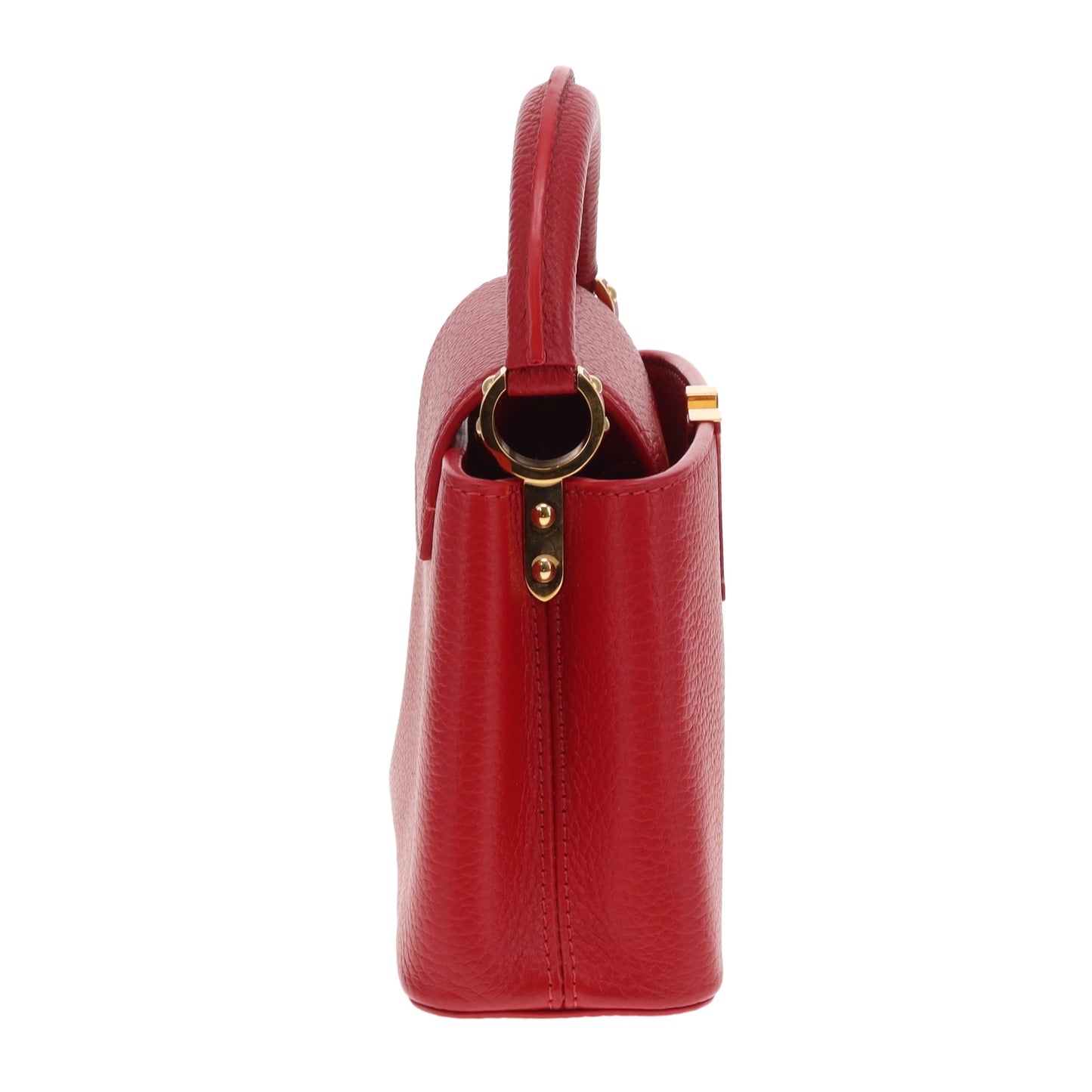 Louis Vuitton Capucines Mini Red GHW (NFID)