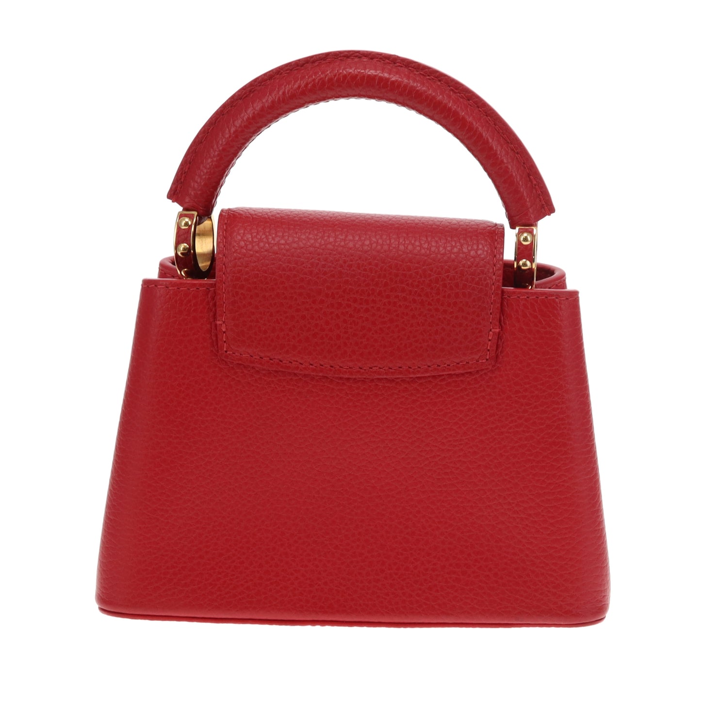 Louis Vuitton Capucines Mini Red GHW (NFID)