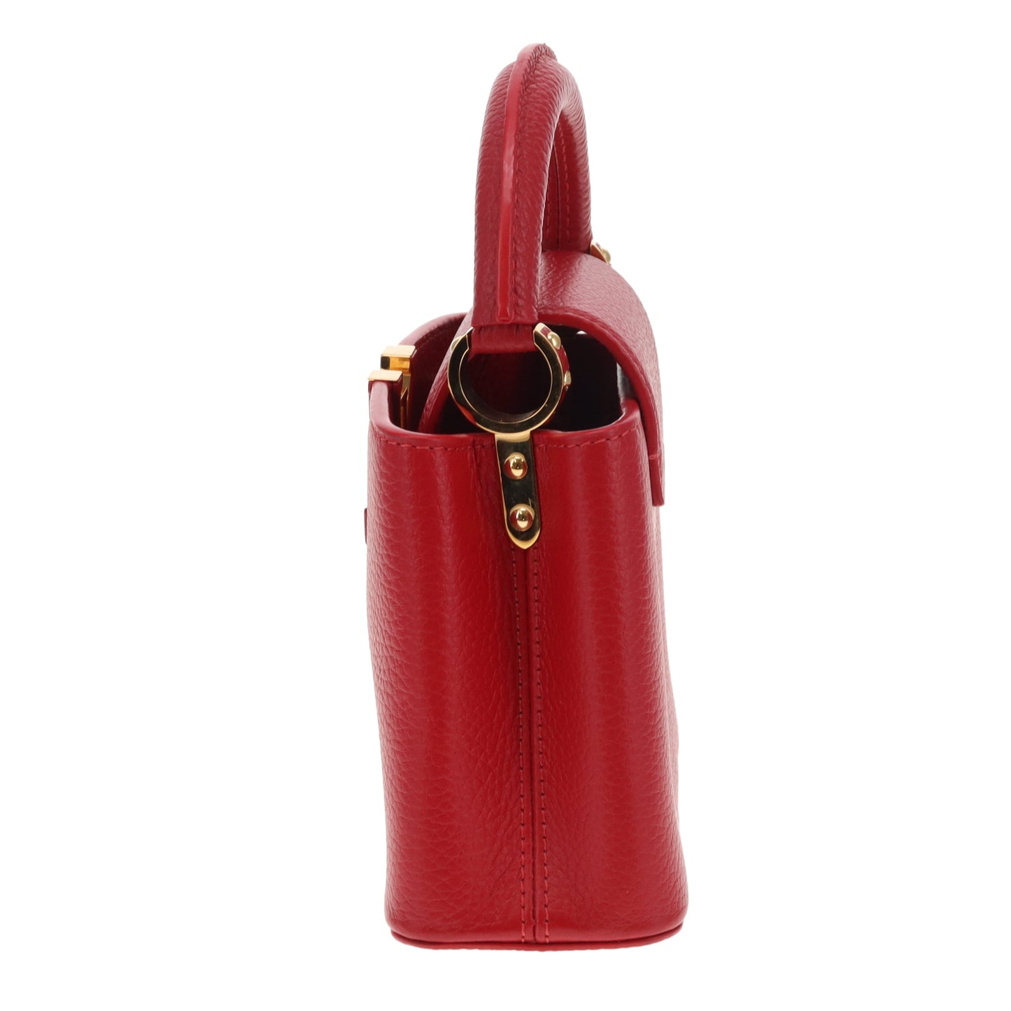 Louis Vuitton Capucines Mini Red GHW (NFID)