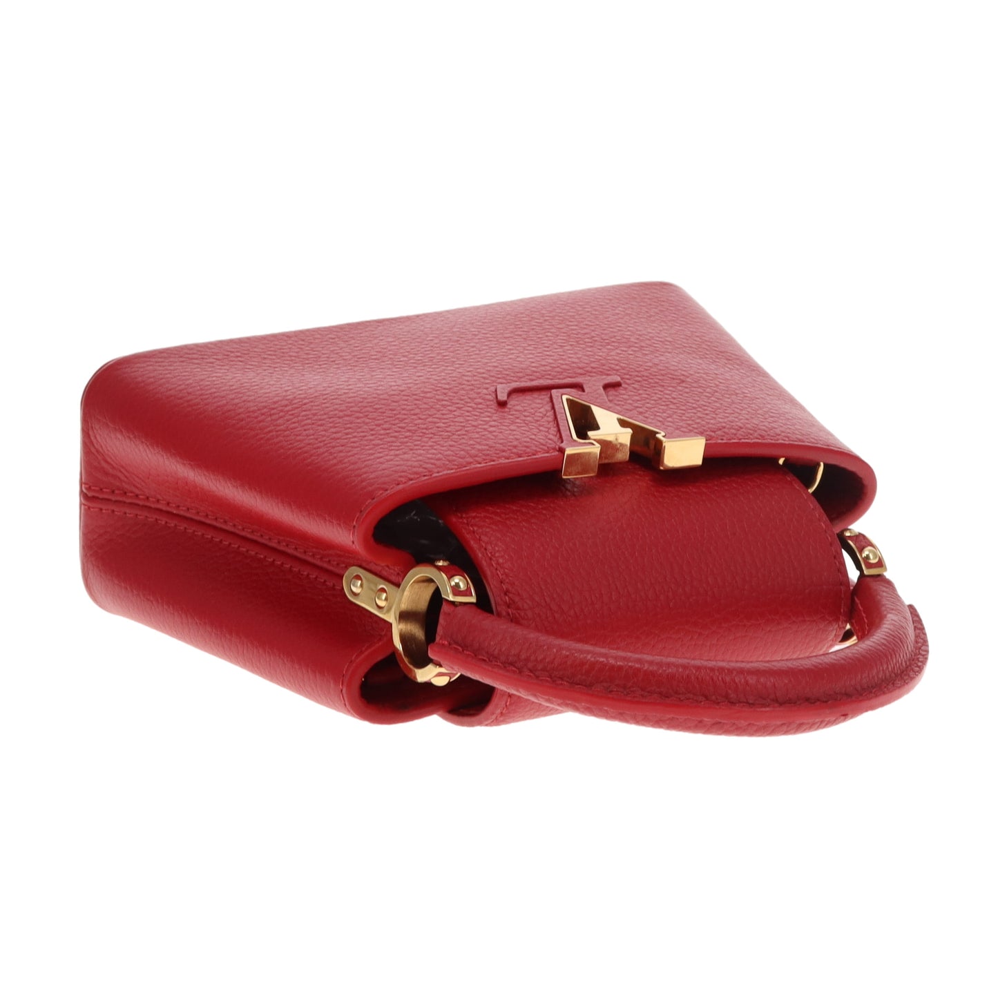 Louis Vuitton Capucines Mini Red GHW (NFID)