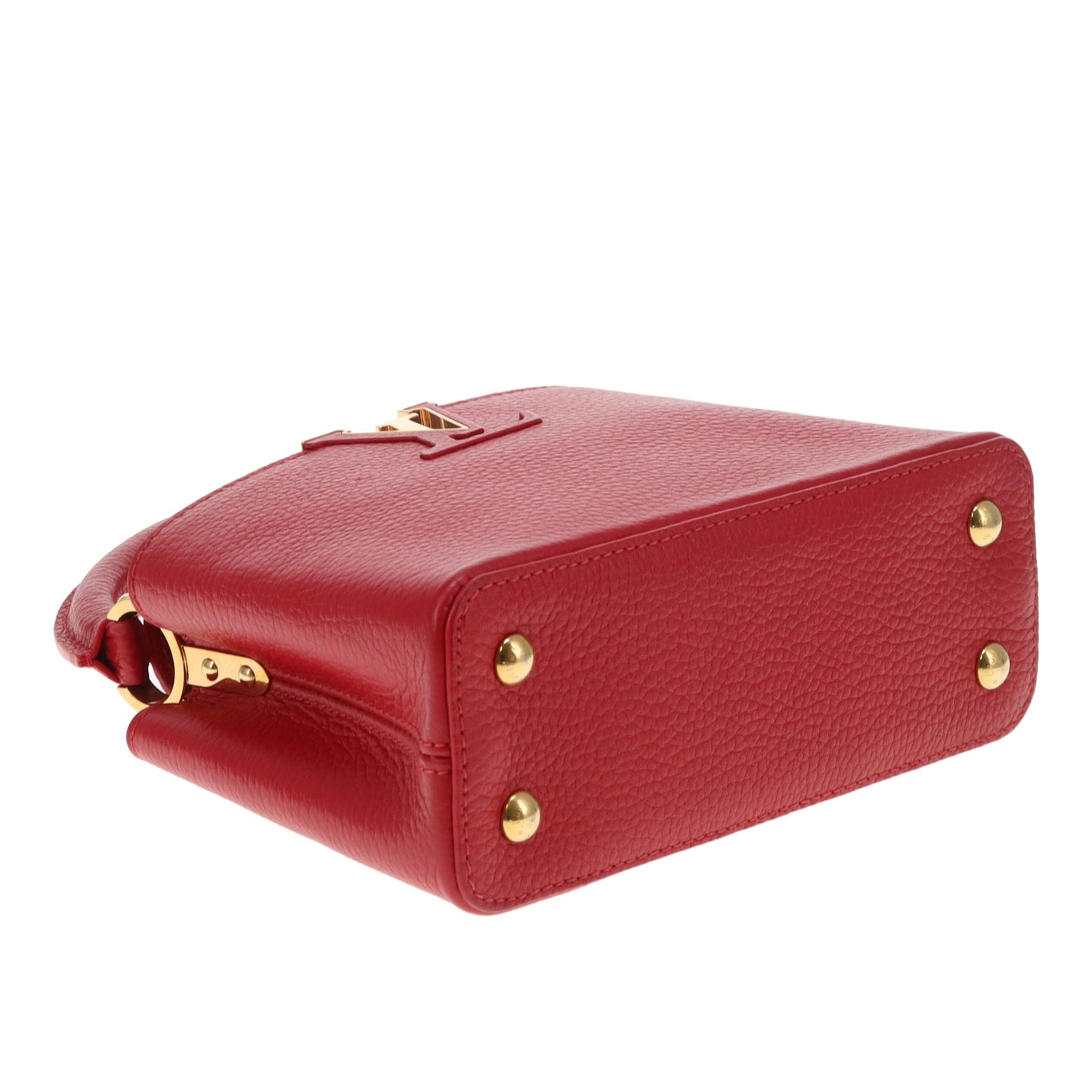 Louis Vuitton Capucines Mini Red GHW (NFID)