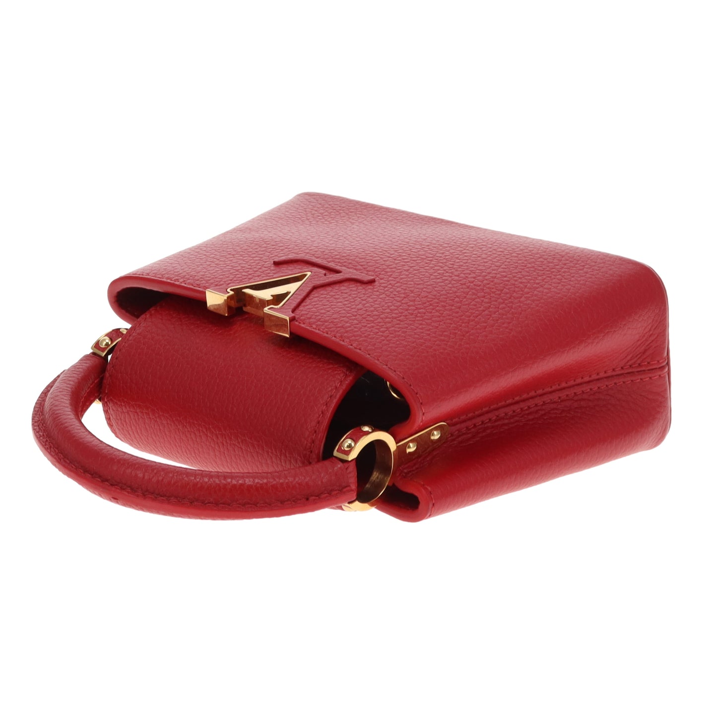 Louis Vuitton Capucines Mini Red GHW (NFID)