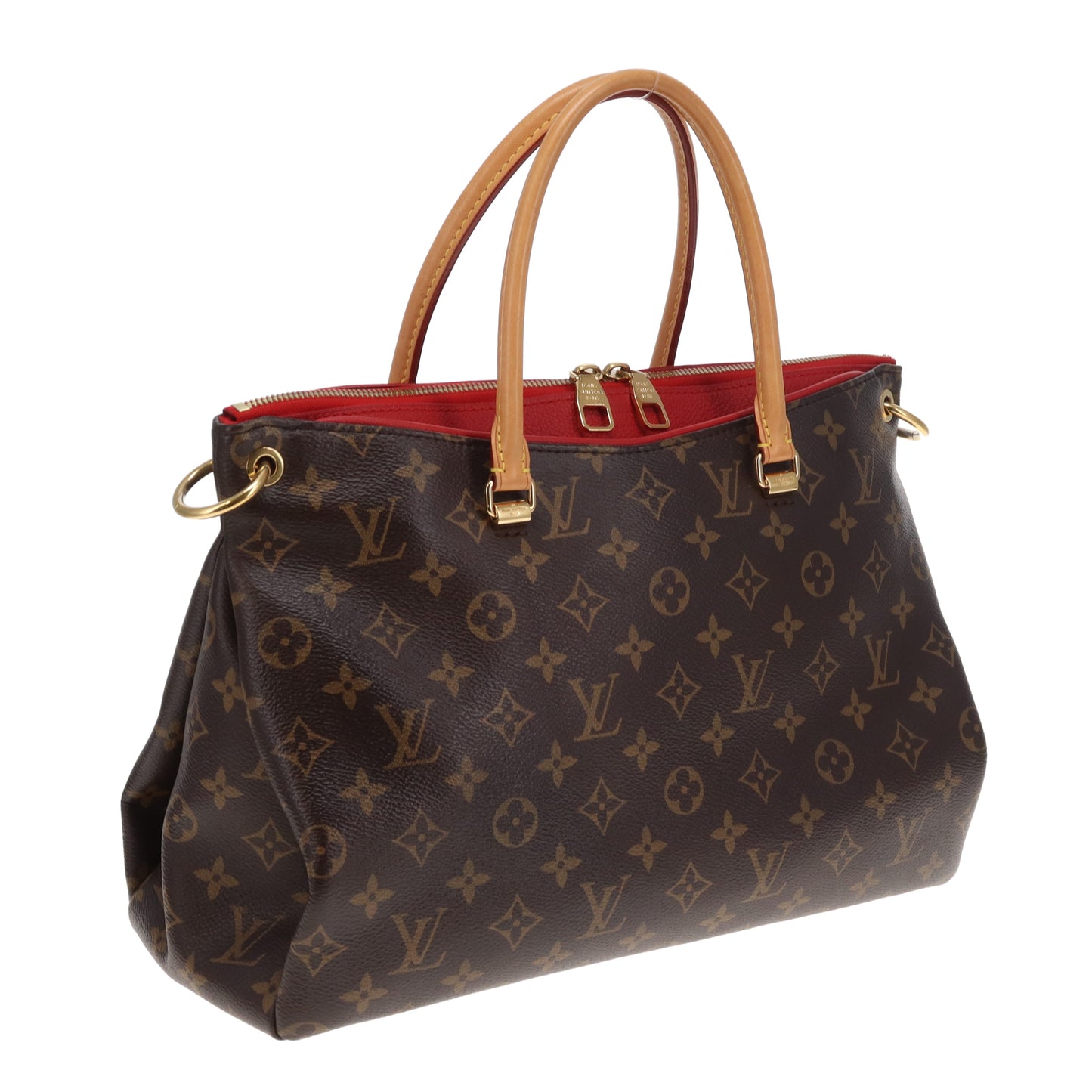 Louis Vuitton Pallas Tote Monogram/Red SP2155 - 2015