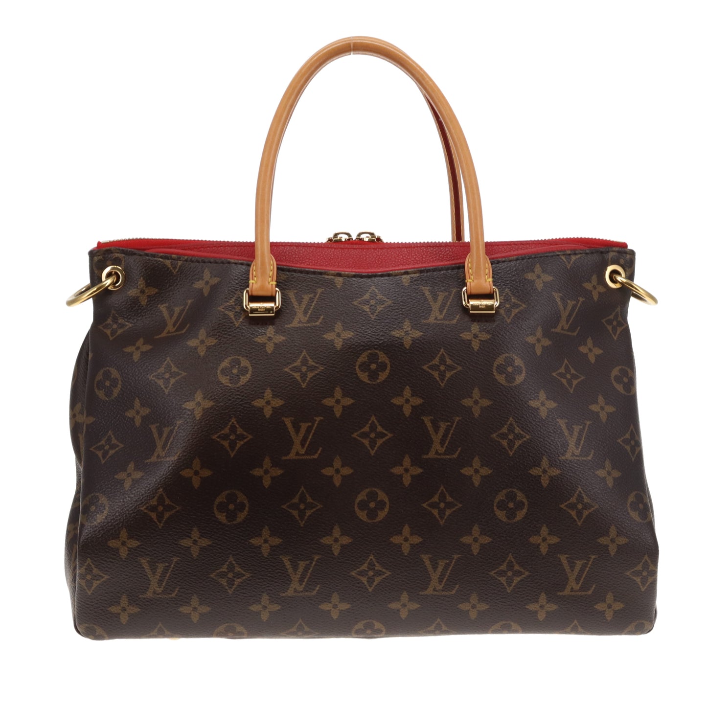 Louis Vuitton Pallas Tote Monogram/Red SP2155 - 2015