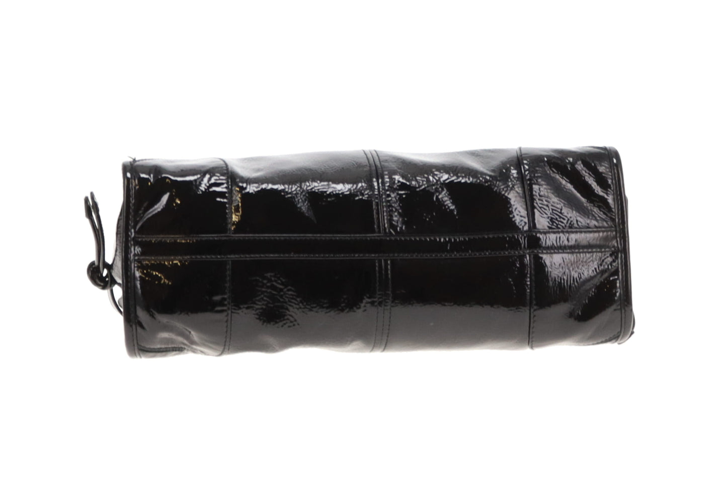 Prada Bonnie Medium Black Patent Leather GHW