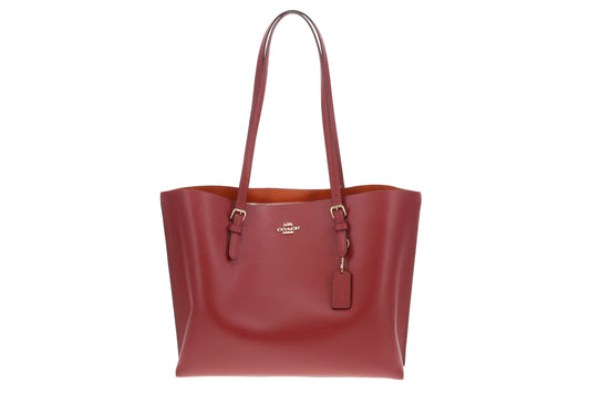 Coach Mollie Tote Red
