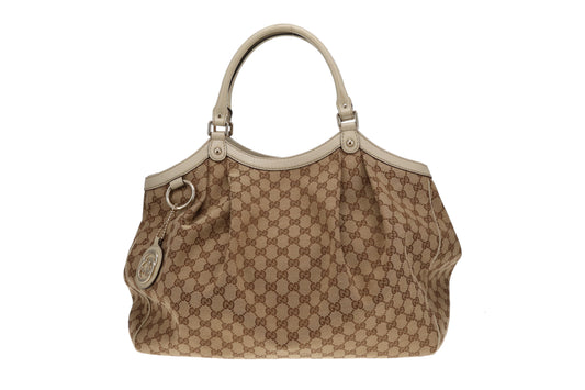 Gucci Sukey Large Hobo GG Canvas