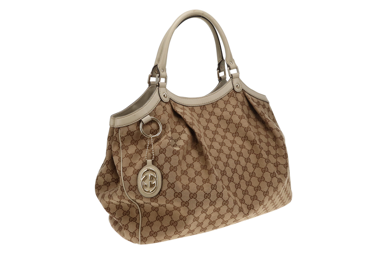Gucci Sukey Large Hobo GG Canvas
