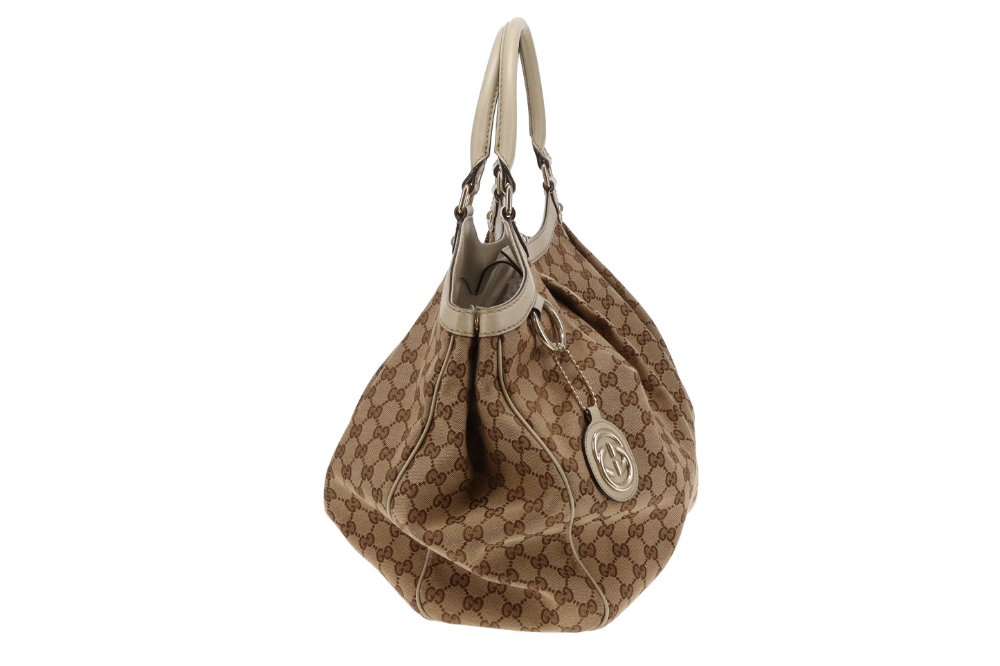 Gucci Sukey Large Hobo GG Canvas