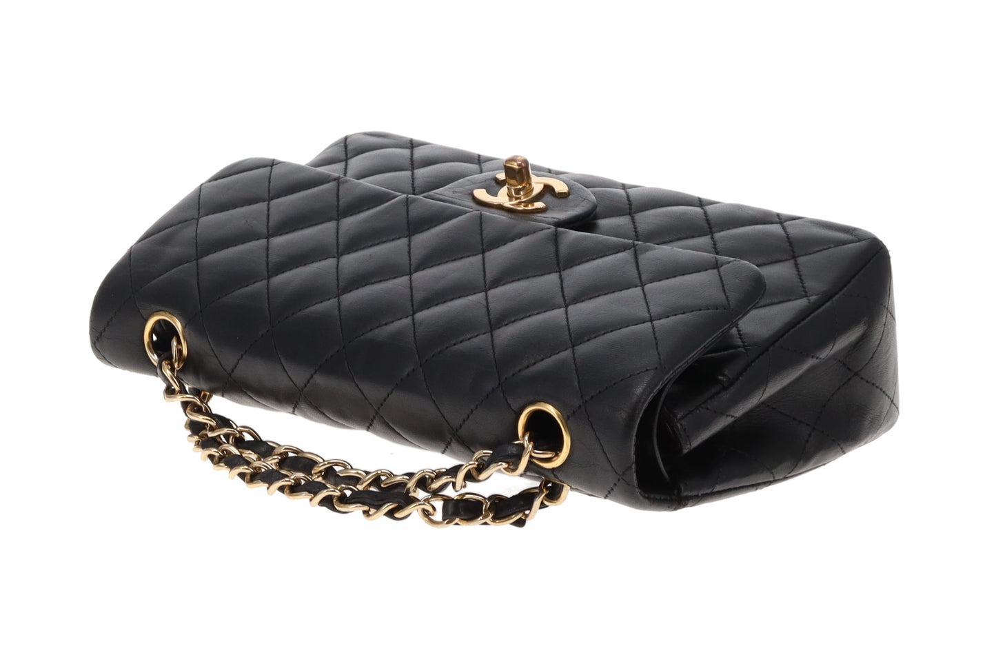 Chanel Classic Double Flap Small Black GHW 2008/09