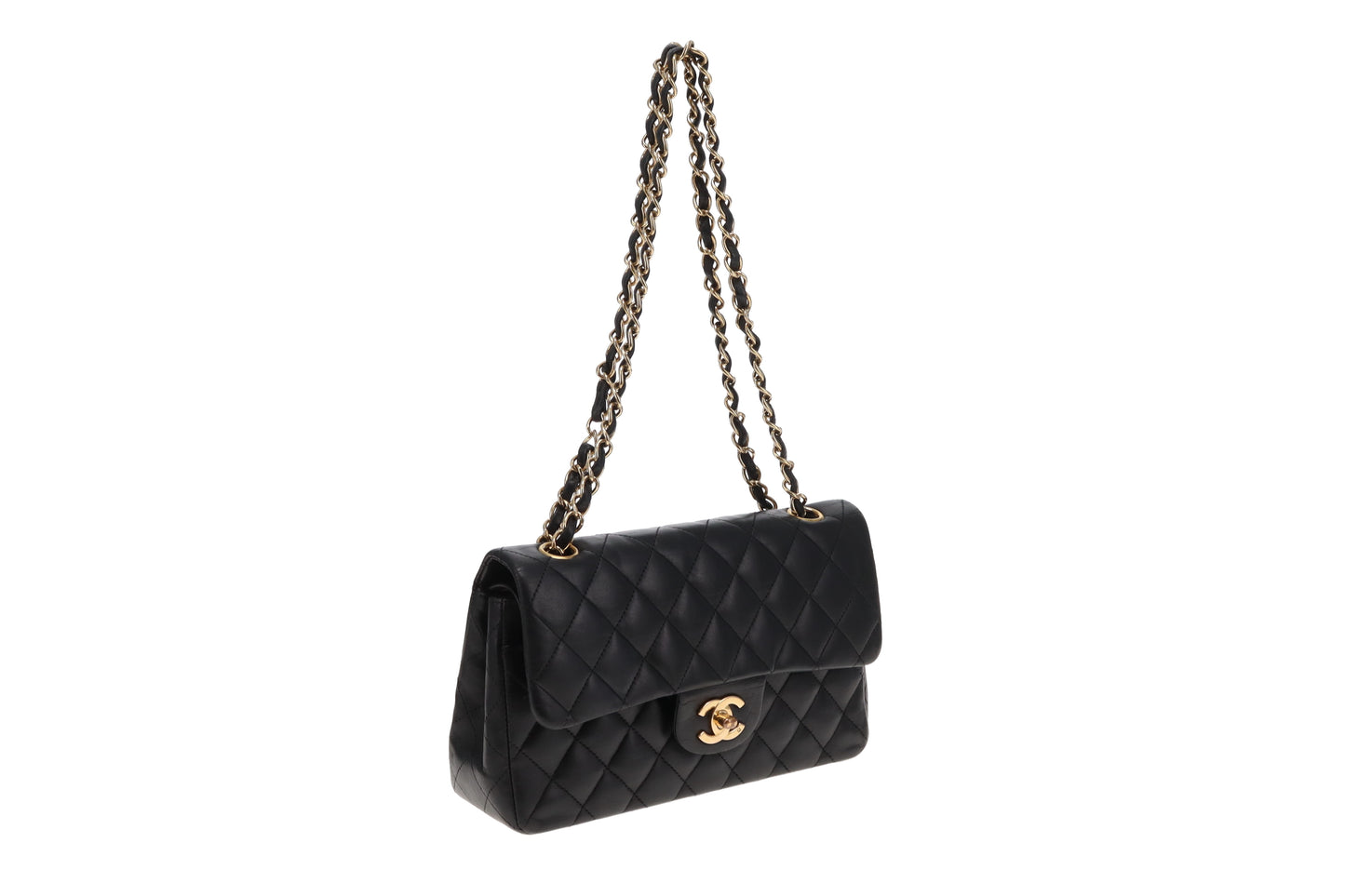 Chanel Classic Double Flap Small Black GHW 2008/09