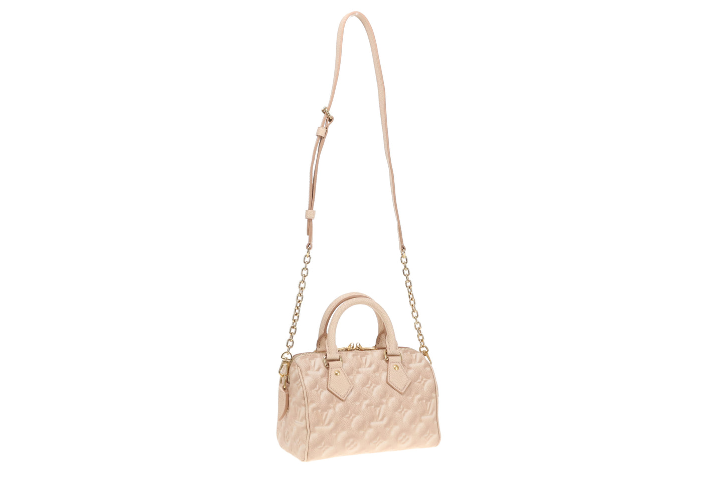 Louis Vuitton Speedy 20 Bandouliere Summer Stardust Beige Clair (NFID)