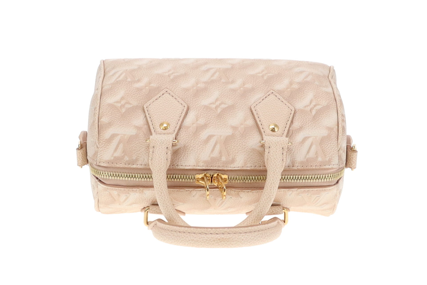 Louis Vuitton Speedy 20 Bandouliere Summer Stardust Beige Clair (NFID)