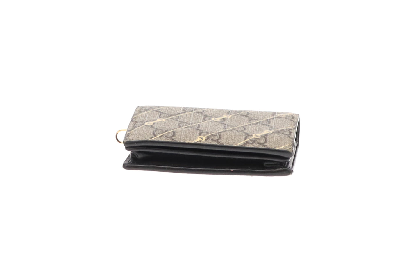 Gucci Card Case Gg Supreme and Horsebit Print