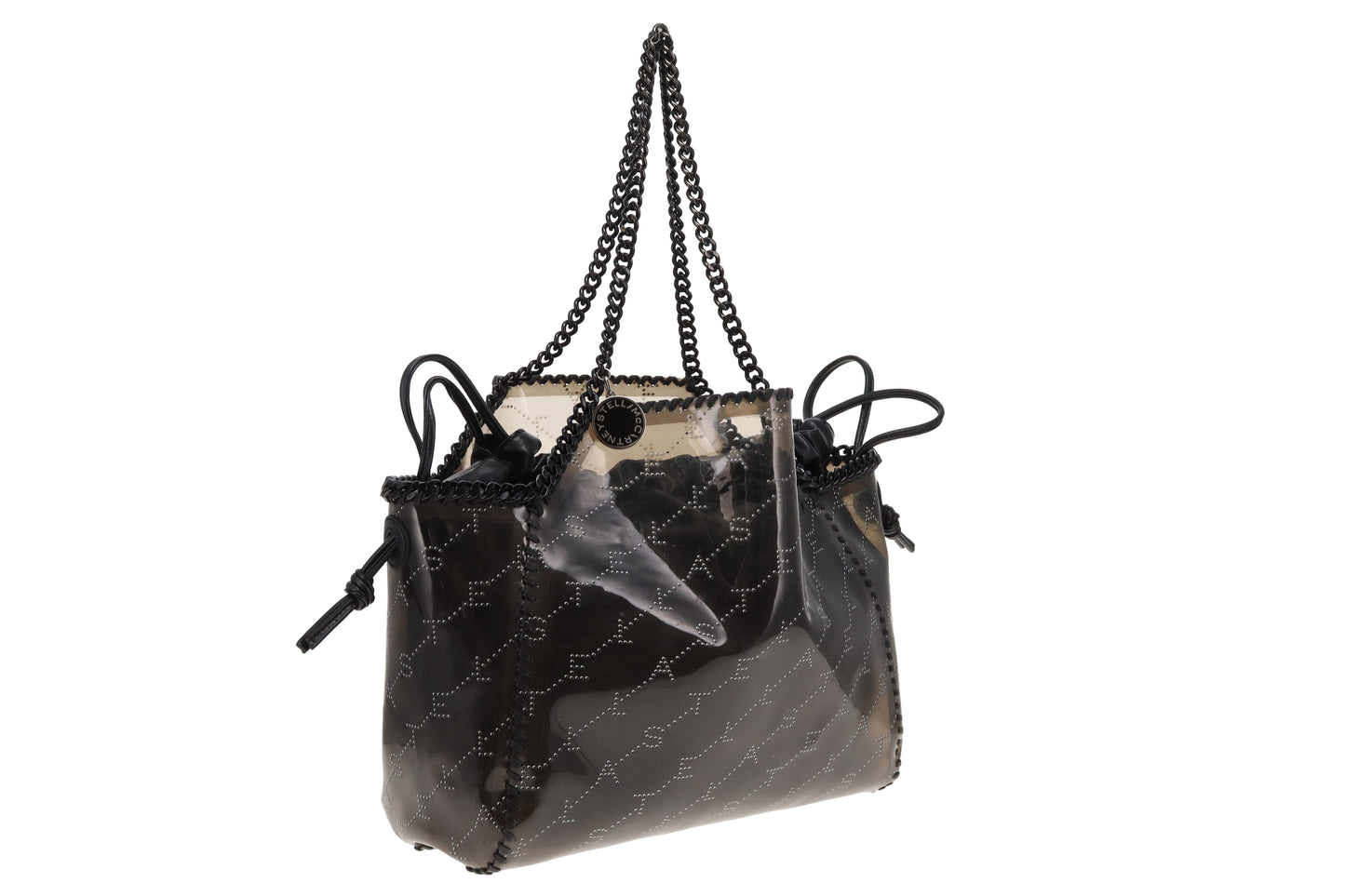 Stella McCartney Large Black Vinyl Falabella