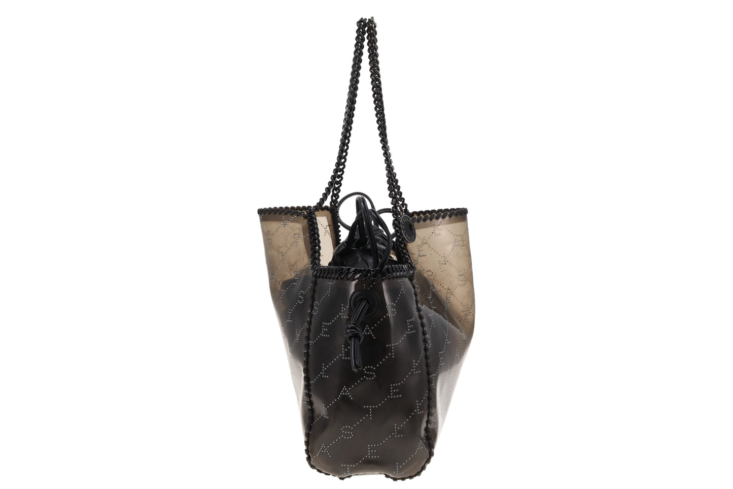 Stella McCartney Large Black Vinyl Falabella