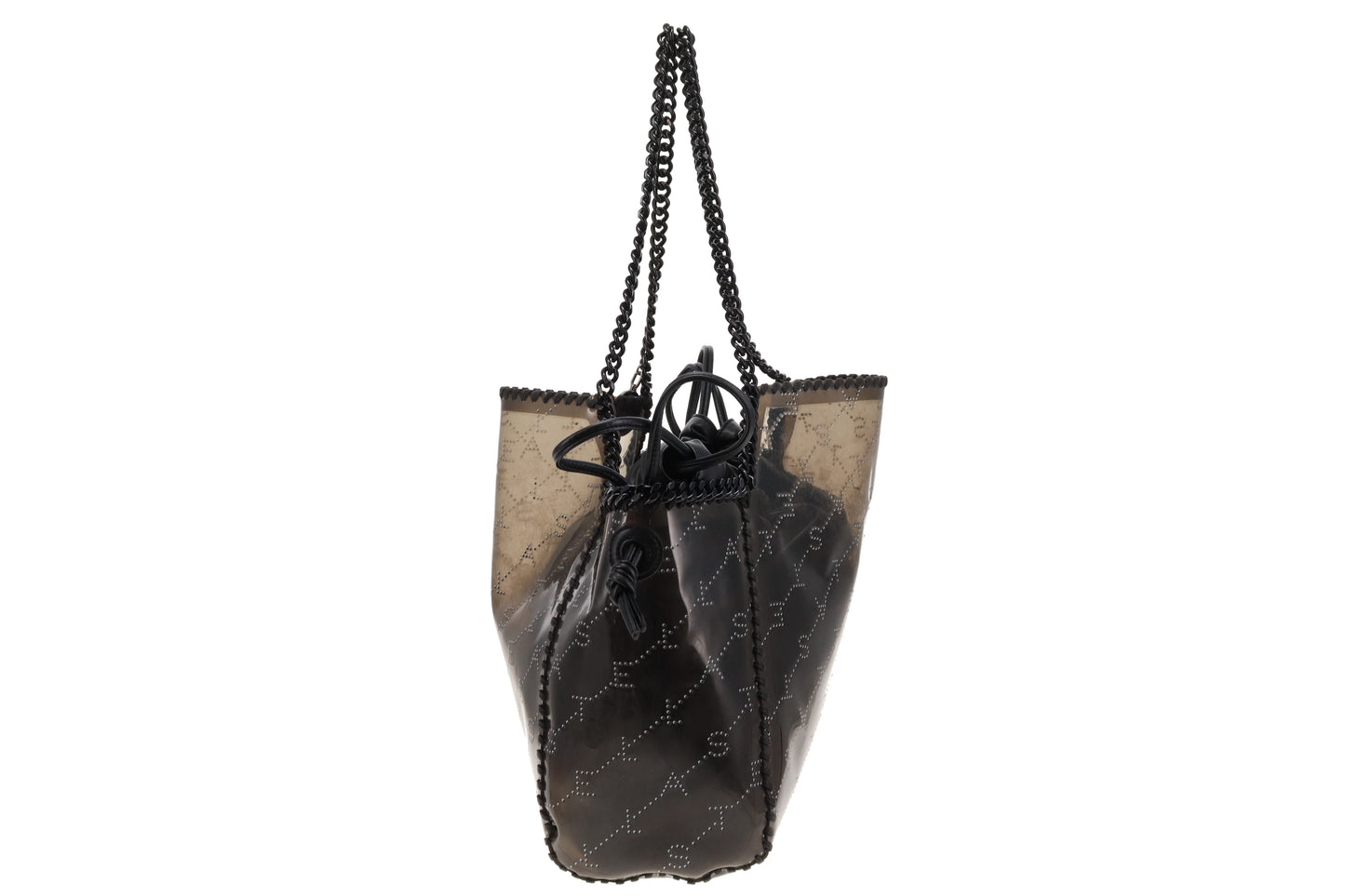 Stella McCartney Large Black Vinyl Falabella
