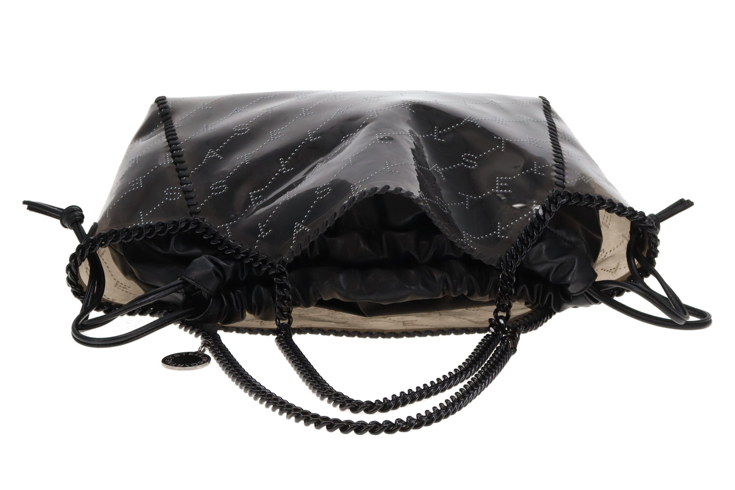 Stella McCartney Large Black Vinyl Falabella