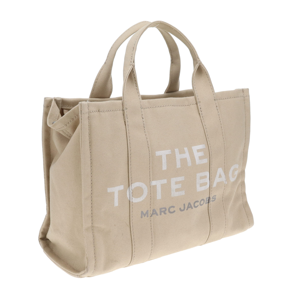 Marc Jacobs The Tote Bag Medium Beige Canvas with Strap